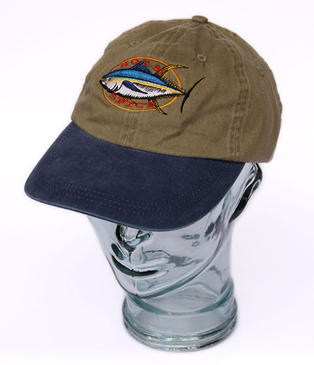 Hot and Spicy Yellowfin Tuna Hat - H-Blue-O • Saltwater Fishing T-Shirts