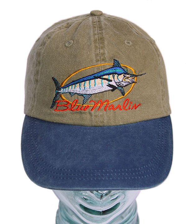 Wild Marlin Hat - H-Blue-O • Saltwater Fishing T-Shirts