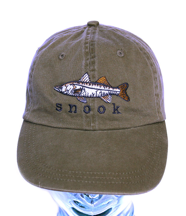 Snook Fishing Hat | Fish Hats | Snook Hat Black