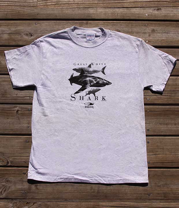 Kids' Great White Shark T-Shirt - H-Blue-O • Saltwater Fishing T-Shirts