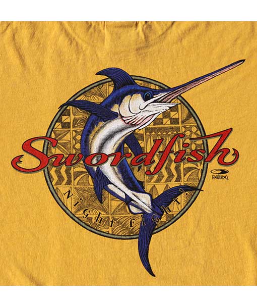 Island Swordfish T-Shirt - H-Blue-O • Saltwater Fishing T-Shirts