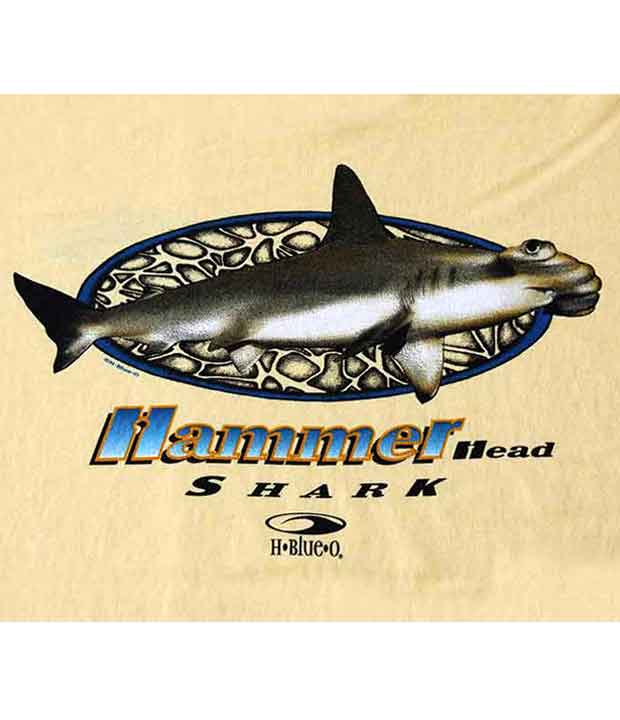 Hammerhead Shark · Short Sleeve T-Shirt - H-Blue-O • Saltwater Fishing T- Shirts